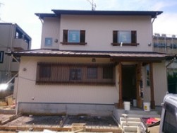 篠原町Ｓ様邸完成間近！！