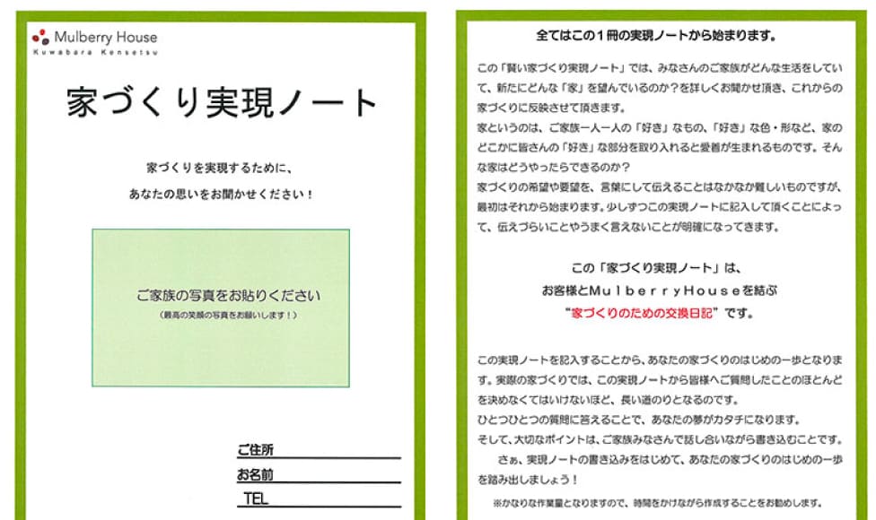 step-3家づくりシート作成/ヒアリング