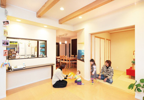 桑原建設の施工実績～玄関のみ共有の完全二世帯住宅！～浜松市　Ｎ様～