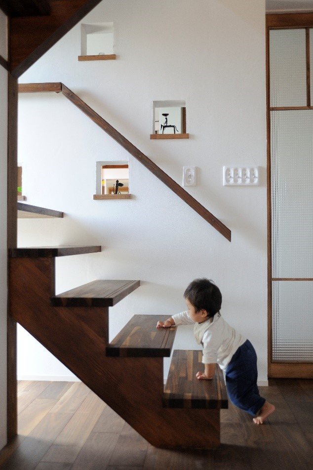 子育て・家事で培った感覚を大切に、お家の説明をしています